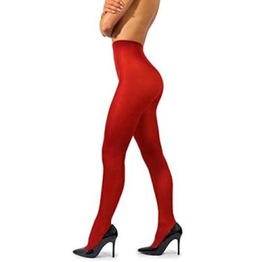 Imagem de Meia Calça Opaca Trifil Fio 40 Ref W06345, Vermelho, P