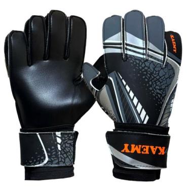 Imagem de Luva Goleiro Kaemy Profissional Adulto - K141, Prata, 10
