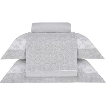 Imagem de Jogo de Cama Buddemeyer Valence 200 Fios Queen Cinza