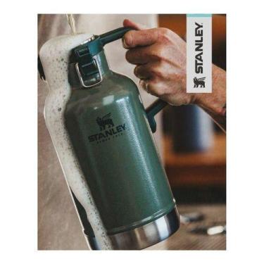 Imagem de Garrafa Térmica Stanley Growler 1,9l Verde Classic Vacuum, Verde-escur