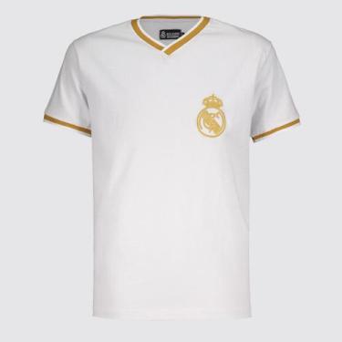 Imagem de Camisa Real Madrid Classic Juvenil Branca, 14 ANOS