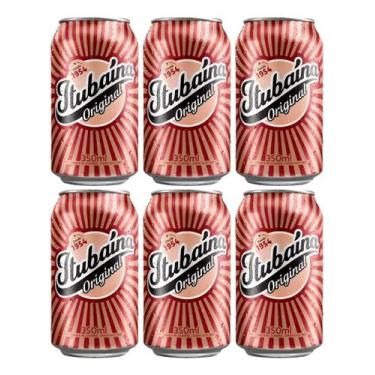 Imagem de Kit C/6 Refrigerante Itubaína Retro 350ml