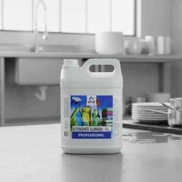 Imagem de Detergente Clorado Líquido Profissional  Assepsia - 5L - Geral Química