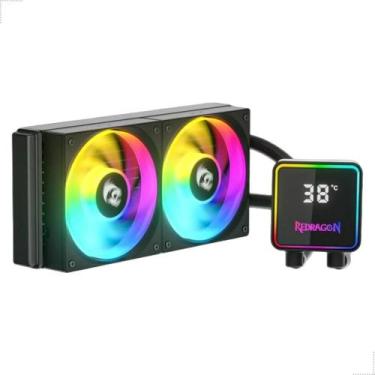 Imagem de Water Cooler Redragon Argb 240Mm Intel-Amd Preto Ccw-1021