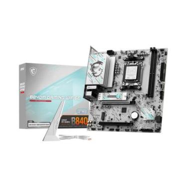 Imagem de Placa Mãe MSI B840M GAMING WIFI6E AM5 2xDDR5 AMD B840 mATX