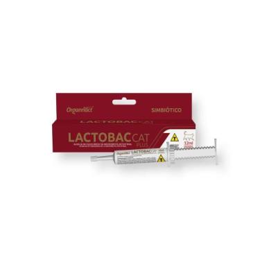 Imagem de Suplemento Vitamínico Organnact Lactobac Cat Plus Gatos 12ml
