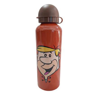Imagem de Garrafa em Alumínio Barney Os Flintstones - 500ml - BTC Decor