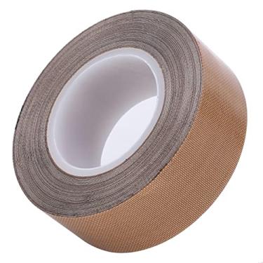 Imagem de Eujgoov PTFE Fita Fita de Alta Temperatura Teflon Fita de Vedação para Máquina Seladora a Vácuo (0,25mm x 50mm x 10m)