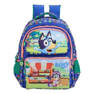 Imagem de Mochila Bluey Escolar 40cm Se Soft Eva Xeryus