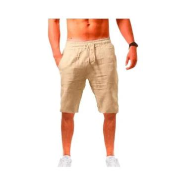 Imagem de Calças De Verão Masculinas Para Esportes E Academia, Respiráveis, Em A