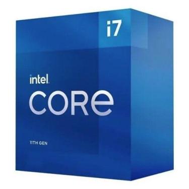 Imagem de Processador LGA 1200 i7 11700 2.5Ghz 11º Geração - Intel