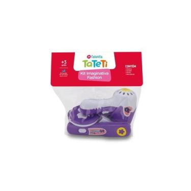 Imagem de Kit Beleza Infantil - Secador Chapinha e Acessórios Imaginativa Fashio