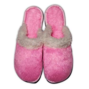Imagem de Pantufa Pelúcia Antiderrapante Super Confortável - CRISTATI PANTUFAS, 