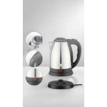 Imagem de Chaleira Elétrica Inox 1.8L 1100W Desligamento Automático - Congratula