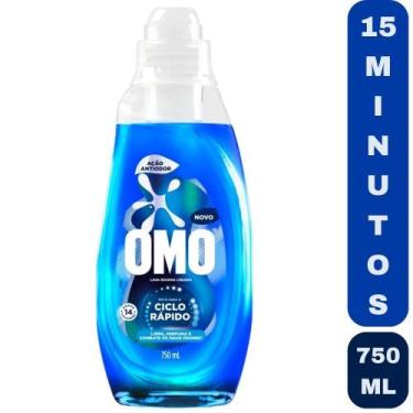 Imagem de Lava-Roupas Omo Líquido Ciclo Rápido Lava e Perfuma em 15 Minutos Ação