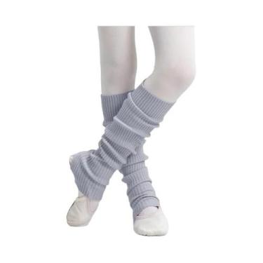 Imagem de Meias De Ballet Longas Extra Macias Para Meninas, Aquecedores De Perna