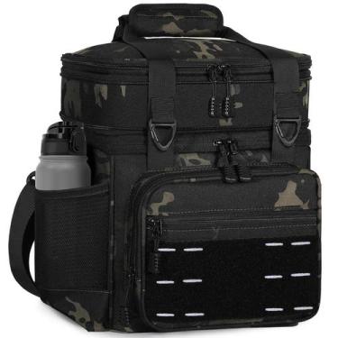 Imagem de Bolsa Térmica Táctica TENKIST para Lonchera 16L Negro Camo