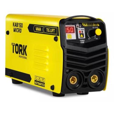 Imagem de Maquina De Solda Inversora Kab Micro Tig Lift Mma 150a Tork, 220V