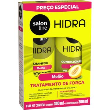 Imagem de Salon Line, Kit Shampoo e Condicionador, Hidra, Explosão de Melão, Vegano - Para Todos os Tipos de Cabelos