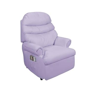 Imagem de Poltrona do Papai Reclinável Cadeira Corano Soft Vovô (LILAS)
