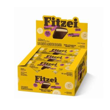 Imagem de Fitzei 40g 12un Barra Banoffe - Vitafor