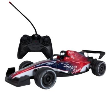 Imagem de Carrinho De Controle Remoto Com Luz Carro Infantil Formula Z Zippy Toy