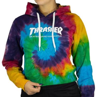 Imagem de Blusa Thrasher Tie Dye Mag Feminino-Feminino