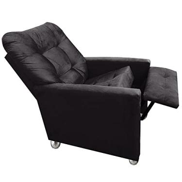 Imagem de Poltrona Do Papai Reclinavel Pallas Preto