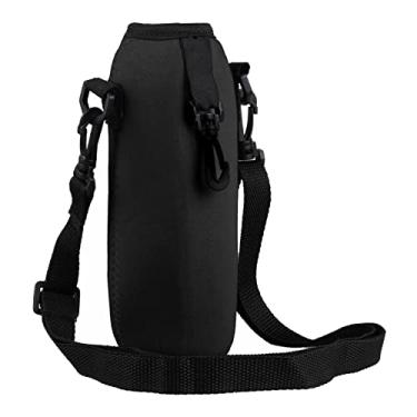 Imagem de Amagogo Porta-garrafa de água, Bolsa de Suporte para Garrafa de água Isolada Portátil de Neoprene com Alça Ajustável para Camping