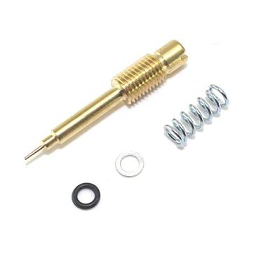 Imagem de ZTBH Kit de carburador para XR200R XR250L XR100R XR250R XR400R XR200 XR250 XR100 XR400 Carburador Taxa de combustível Parafuso de ajuste A Carberatura de parafuso de ar carburador (cor : 1 pçs)