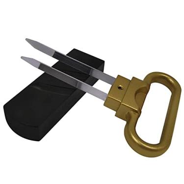 Imagem de Saca-rolha Duas Lâminas (pinça) Boccati Dourado