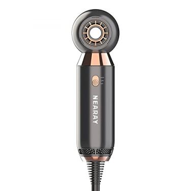 Imagem de Secador de cabelo com difusor - secador de cabelo poderoso, rápido Secador de cabelo unissex (EU Plug)