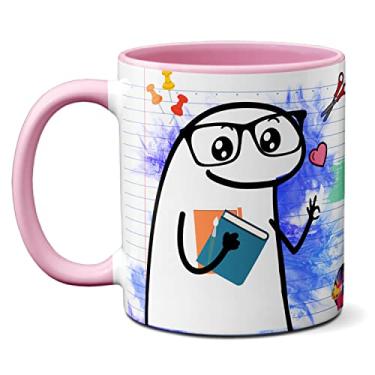 Imagem de Caneca Professor De Artes Vocês São O Futuro Do Nosso País (Rosa)