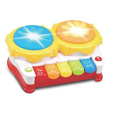 Imagem de Tambor Musical com Luz e Som, BBR Toys