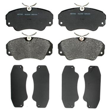 Imagem de Raybestos Conjunto de pastilhas de freio a disco semi-metálicas de grau profissional PGD720M