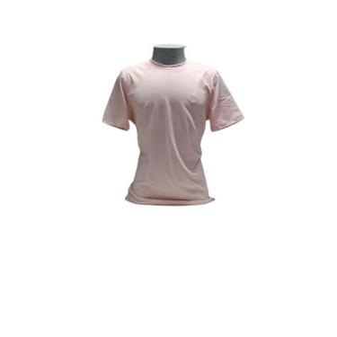 Imagem de Camiseta Em Algodão Rosa Salmão Da Patta Negra Em Tamanho M, G, Gg