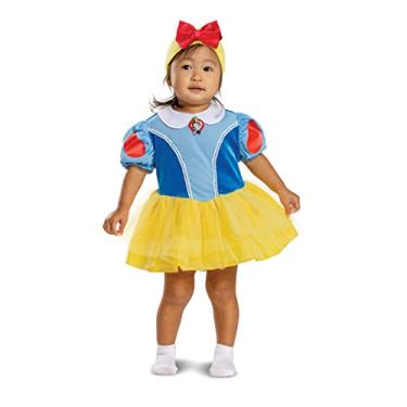 Imagem de Disguise Fantasia infantil da Branca de Neve para bebês, conforme mostrado, tamanho (12 a 18 meses)