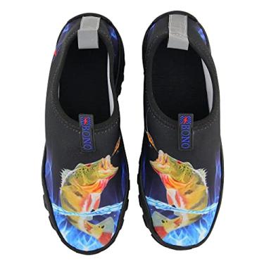 Imagem de Genérico Sapatilha Náutica Neoprene Super Leve para Adulto Unissex, Tamanho 40, Estampado, Perfeito para Atividades Terra-Água, Mergulho, Trilha, Adventure Bike