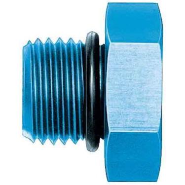 Imagem de Aeroquip FCM3725 Alumínio anodizado azul -08AN O-ring Boss Plug