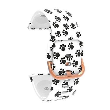 Imagem de DFAMIN Pulseira de silicone oficial de 20 mm para Garmin Move Sport Strap Pulseira de relógio para Garmin VENU 2 Plus SQ Pulseira de substituição Correa (Cor: Cor U, Tamanho: 20 mm VENU-VENU SQ)
