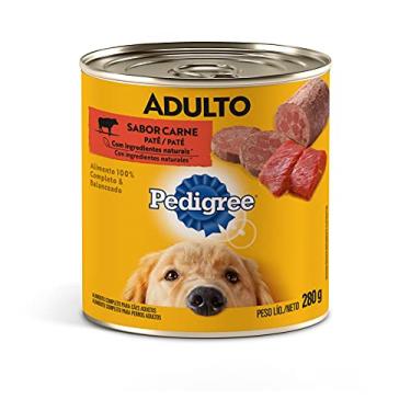Imagem de PEDIGREE Ração Úmida Para Cachorros Pedigree Lata Patê De Carne Adultos 280G