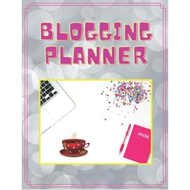 Imagem de Blogging Planner: Blog Post Planner, Blog Journal, Blog Writing Workbook, Social Media Planner, Blog Organizer for Content Creators, Blogger Gift For Women