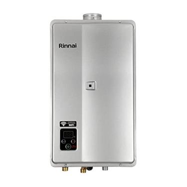 Imagem de Aquecedor de Agua a Gás Eletrônico 33L E33 Rinnai GLP Prata