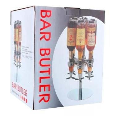Imagem de Porta Bebidas Giratório Dosador Dispenser Para 6 Garrafas