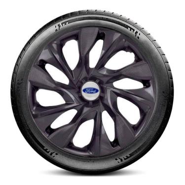 Imagem de Calota LC363 Ford Aro 15 Preta Fosca DS4 Escolha o carro