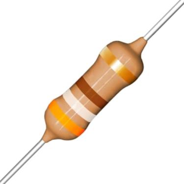 Imagem de Resistor 390R -1/4W-5% Kit com 100 Unidades - Para Eletrônica