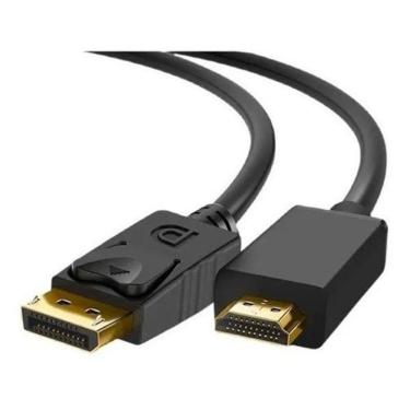 Imagem de Cabo Displayport X Hdmi Tomate Mcb-021 1,8Mt Preto