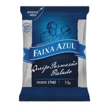 Imagem de Queijo Ralado Parmesão Faixa Azul 50 Sachês de 10g