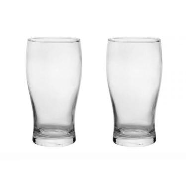 Imagem de Jogo De 2 Copos De Vidro Para Cerveja - 550 Ml - Bon Gourmet