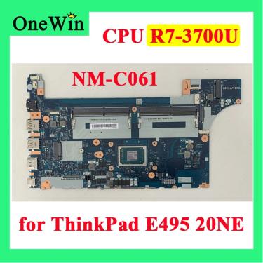 Imagem de R7-3700U para Lenovo ThinkPad FRU E495 20NE 100% Testado Motherboard Laptop Original 5B20W63595